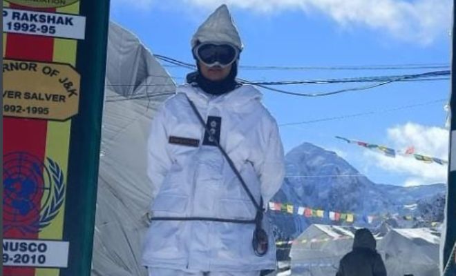 Meet Shiva Chauhan, First Female Captain Deployed At Siachen Glacier