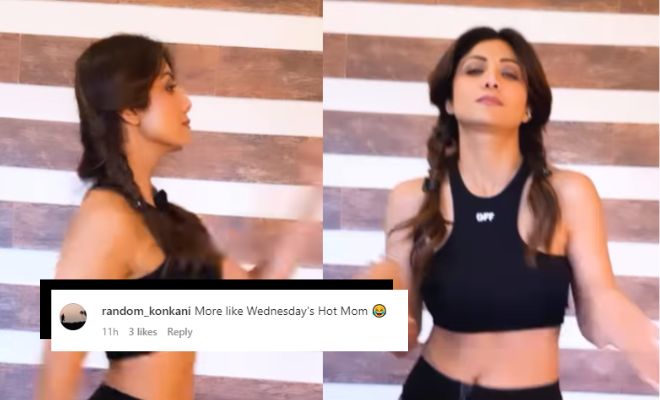 Shilpa Shetty Recreates Wednesday Dance Wearing Gym Clothes! We Wanna Work Out This Way Now!