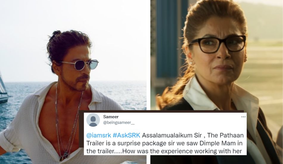 Shah Rukh Khan Has A Charming Reply To Fan’s #AskSRK Tweet About Dimple Kapadia In ‘Pathaan’