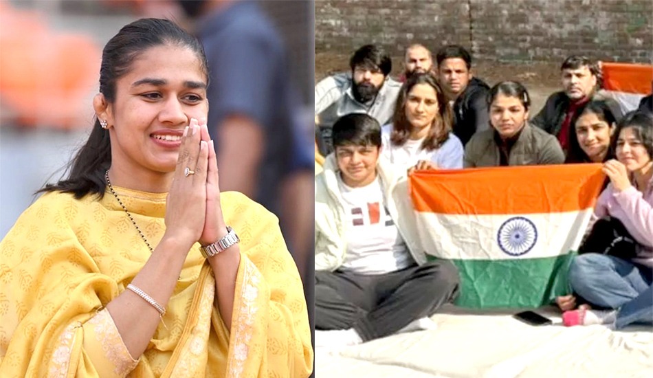 Babita Phogat Brings THIS Message From Government To Protesting Wrestlers In Delhi