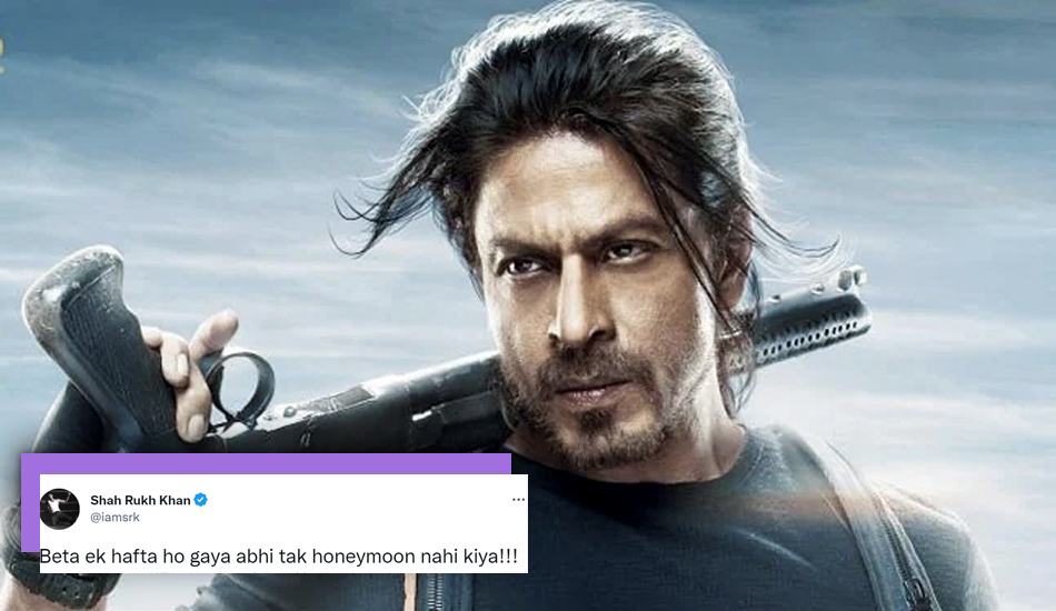 #AskSRK: SRK Solves Dilemma Of Fan Who Couldn’t Choose Between ‘Pathaan’ And Honeymoon!