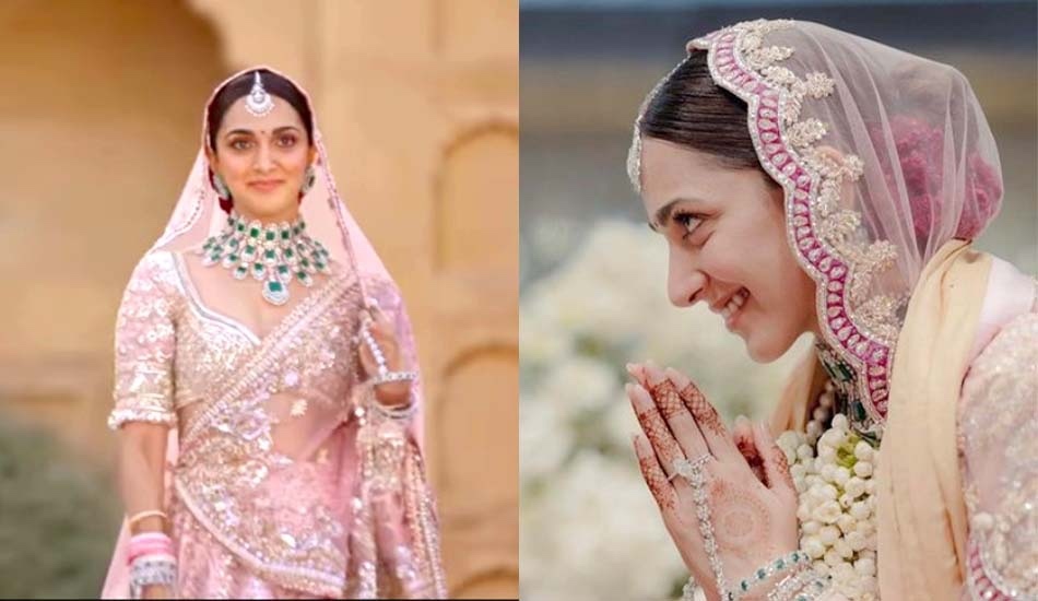 Kiara Advani Picked A Colour-Coordinated Bridal Hairstyle To Shine On Her Big Day