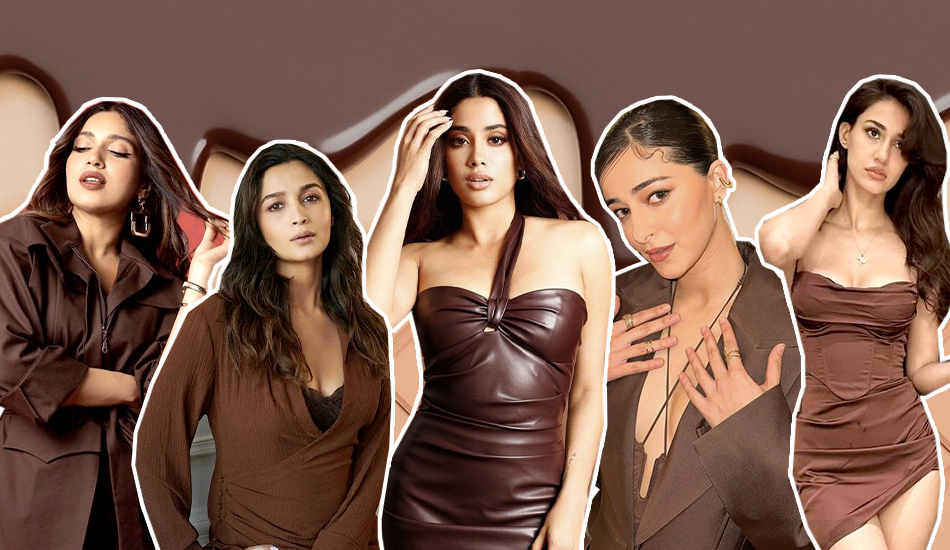 Look Delicious For Chocolate Day With Brown Dresses Inspired By Janhvi, Ananya, Disha, And Bhumi!