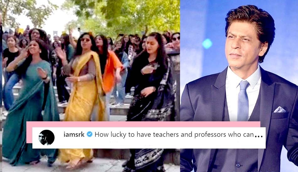 “Educational Rockstars”: SRK Reacts To DU Professors Dancing To Jhoome Jo Pathaan During College Fest