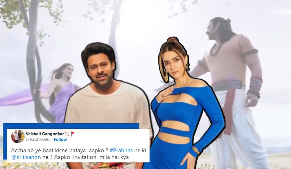Twitter In Disbelief After Film Critic Announces Kriti Sanon And Prabhas’ Engagement!