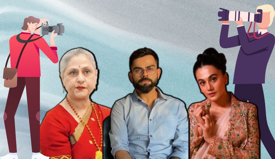 Not Raazi With Paparazzi: Virat Kohli, Hrithik Roshan, Taapsee And More Celebs Who Called Out Invasion Of Privacy