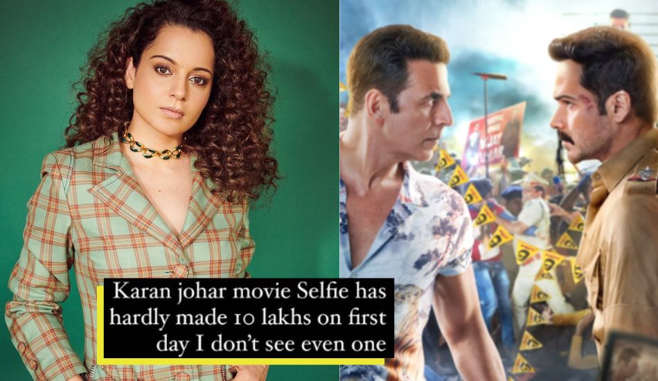 Kangana Ranaut Highlights How She Gets Mocked For Flops But Karan Johar Isn’t For ‘Selfiee’