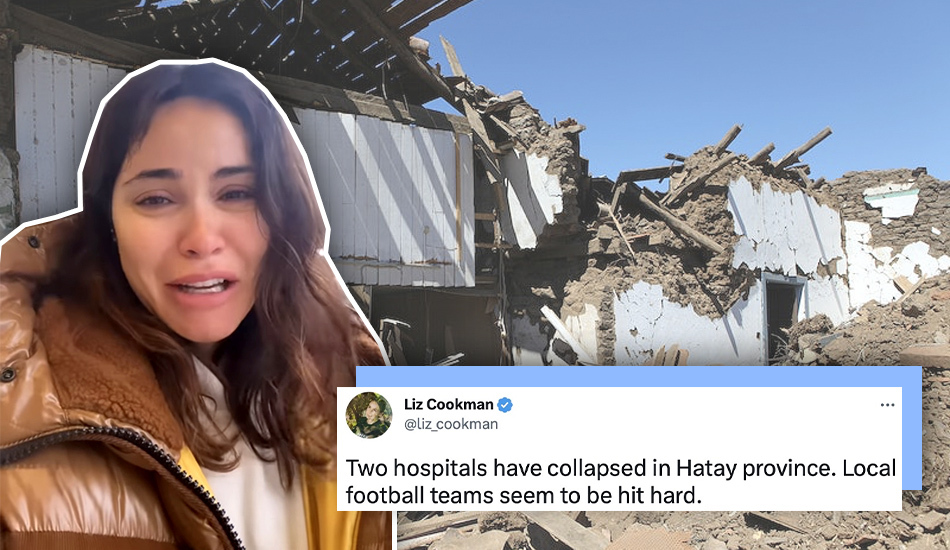 Turkey Earthquake: Football Team Manager’s Wife  Shares Video Showing Condition Of Hatay Province