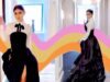 Mouni Roy Blends Powerful Shirt Collars With A Feminine Black Gown In New Pictures