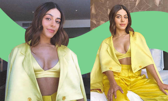 alaya-f-summer-fashion-yellow-pantsuit-pictures-instagram