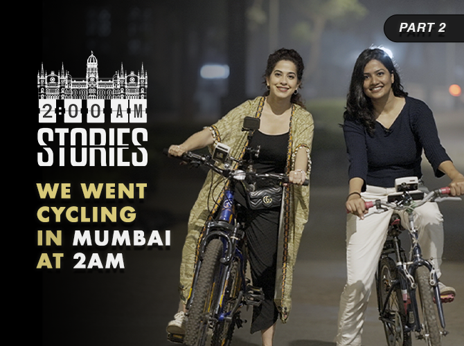 I cycled around in Mumbai with Kamiya Jani @curlytalesdigital | 2 am Stories