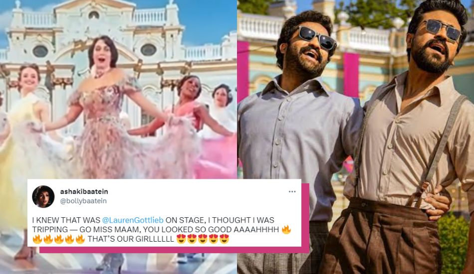 Did You Spot Lauren Gottlieb During The ‘Naatu Naatu’ Live Performance At Oscars 2023? Did You Spot Lauren Gottlieb During The ‘Naatu Naatu’ Live Performance At Oscars 2023?
