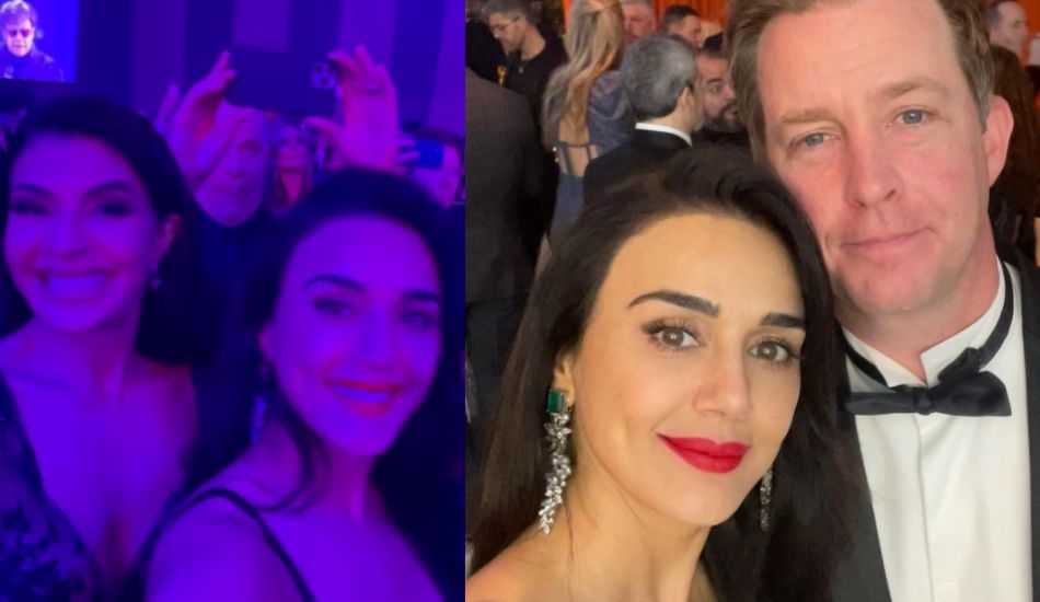 Preity Zinta Shares Snippets From Oscars After-Party, From Elton John’s Performance To A Star-Studded Evening!