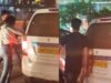 Delhi: Viral Video Of Man Forcefully Pushing Woman Inside Cab Under Investigation. The Audacity This Man Has!