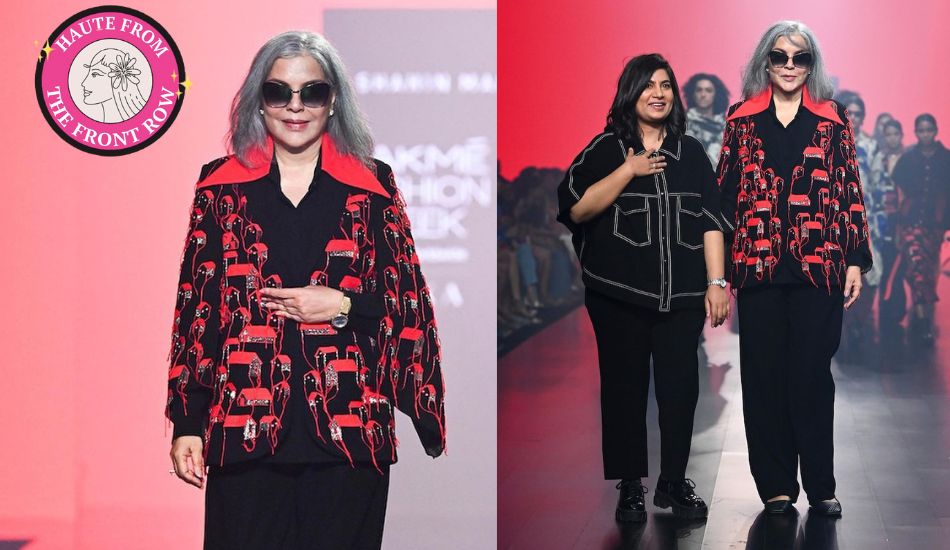 Zeenat Aman Returns To Rock The Ramp At 71 As She Opens For Shahin Mannan At Lakmé Fashion Week X FDCI