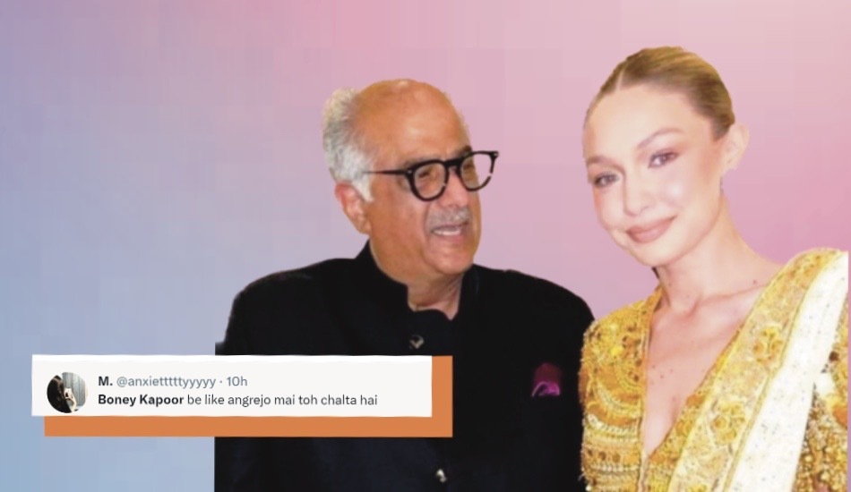 After Varun Dhawan, Twitter Now Targets Boney Kapoor For THIS “Inappropriate” Pic With Gigi Hadid!
