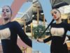Uorfi Javed Picks A Dress With Bare Breast Pattern To Promote Free The Nipple. We Think It’s Fab!