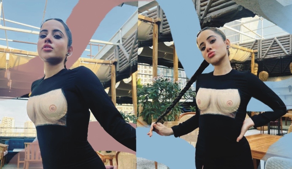 Uorfi Javed Picks A Dress With Bare Breast Pattern To Promote Free The Nipple. We Think It’s Fab! Uorfi Javed Picks A Dress With Bare Breast Pattern To Promote Free The Nipple. We Think It’s Fab!
