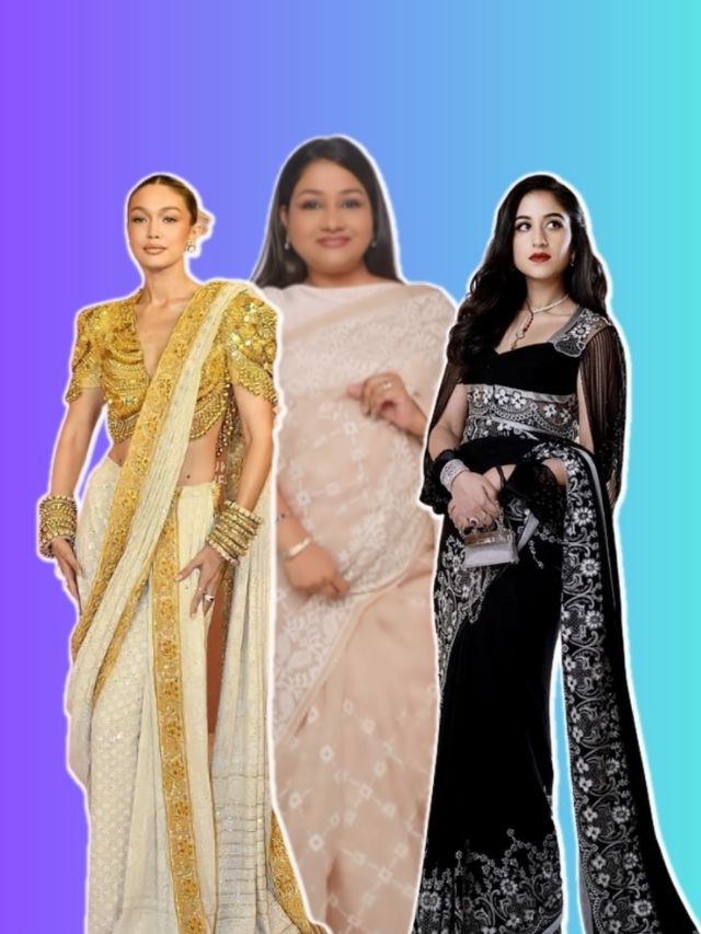 Alia Bhatt, Gigi Hadid, And More Iconic Looks Draped By Dolly Jain!