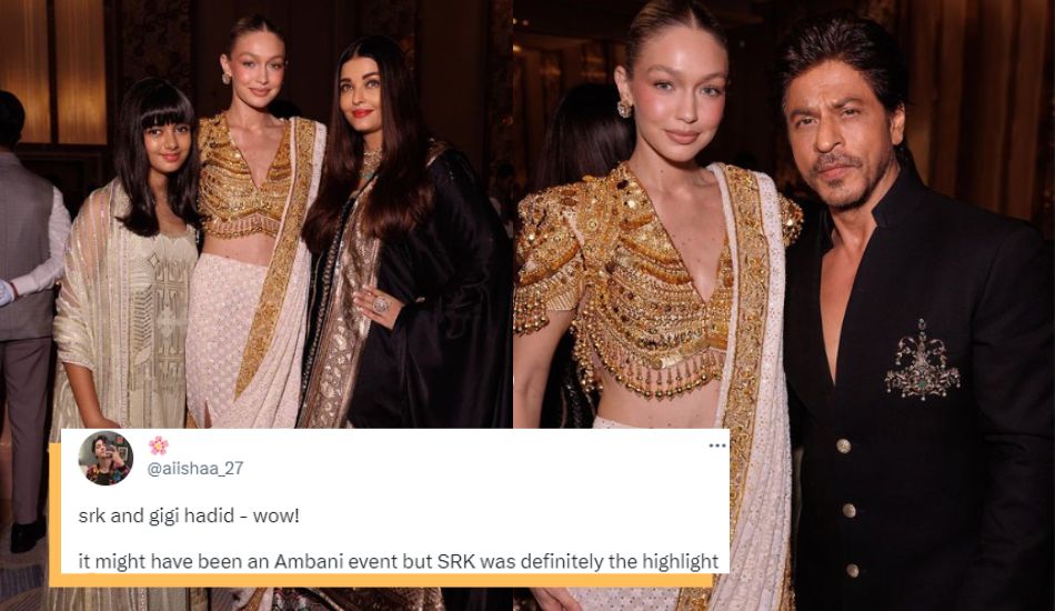 Gigi Hadid Just Dropped Her NMACC Photo Dump, Fans Can’t Keep Calm Over Her Pic With SRK!