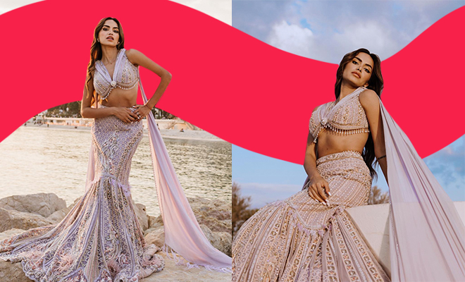 We’re Fans Of Diipa Buller-Khosla’s Desi Mermaid Lehenga At Cannes 2023