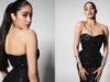 Janhvi Kapoor’s Body-Hugging Gown Looks Uncomfy And The Neon Jacket Isn’t Doing Any Favours!