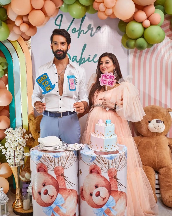 imlie-actor-karan-vohra-wife-bella-expecting-twins-shares-baby-shower-video