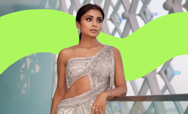 Shriya Saran’s Sparkling Cut Out Gown Is The Best Example Of Understated Glam