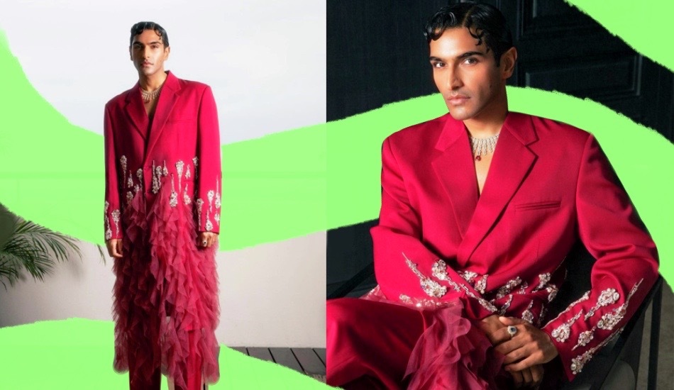 fashion-influencer-rahi-chadda-red-suit-cannes-film-festival-2023