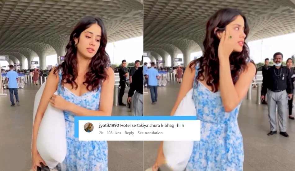 janhvi-kapoor-carries-pillow-to-the-aiport-internet-users-have-hilarious-reactions