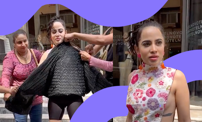 Uorfi Javed In A Reversible Dress Wins Praises From Fans! Uorfi Javed In A Reversible Dress Wins Praises From Fans!
