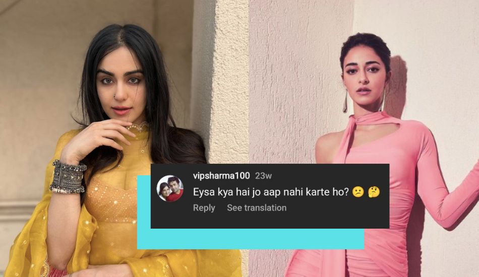 adah-sharma-the-kerala-story-old-comment-viral-mocking-ananya-panday-touch-nose-tongue
