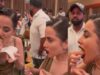 Uorfi Javed Focused On Food While Being Surrounded By Paps Is The IDGAF Vibe We Dig
