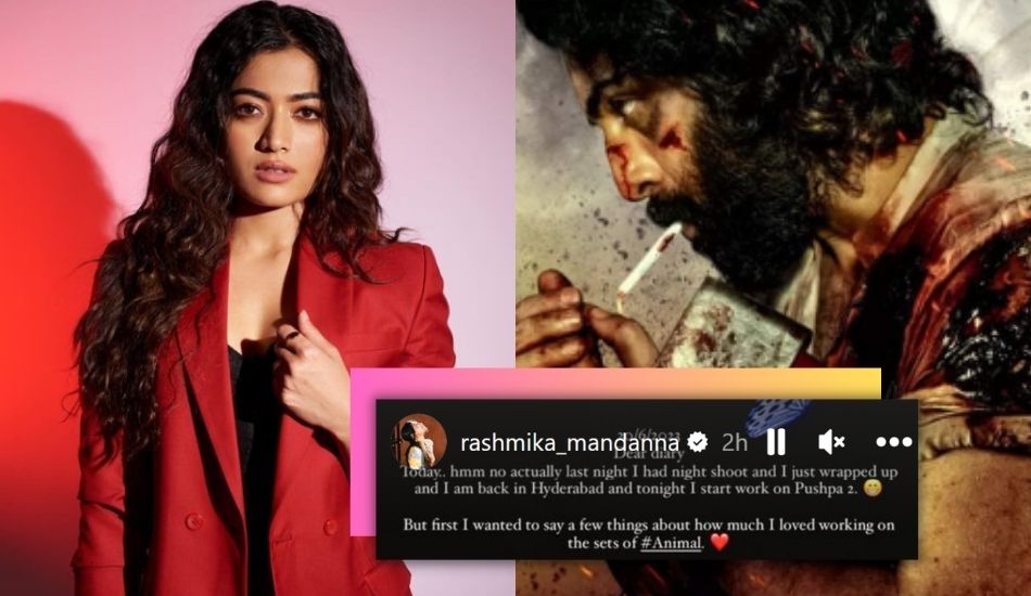 Rashmika Mandanna Writes A Note For Team Animal, Spills A Secret About Ranbir Kapoor. Shh…!