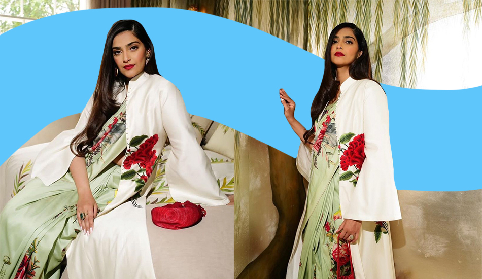 Sonam Kapoor’s Rohit Bal Saree Honours Indian Traditions At The UK India Week Sonam Kapoor’s Rohit Bal Saree Honours Indian Traditions At The UK India Week