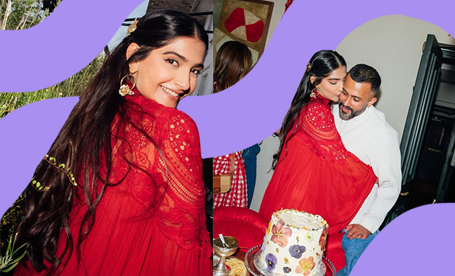 Sonam Kapoor Served The Most Expensive Birthday Look In A Red Maxi Gown. Guess The Price!