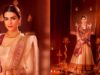 Kriti Sanon Showcases Ramayana’s Rich Legacy In a Resplendent Shawl For Adipurush Promotions
