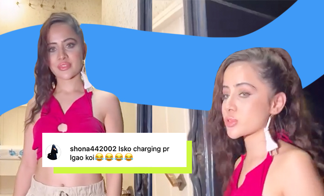 Uorfi Javed’s Charger-Shaped Earrings Are Sending Currents Of Laughter On The Internet