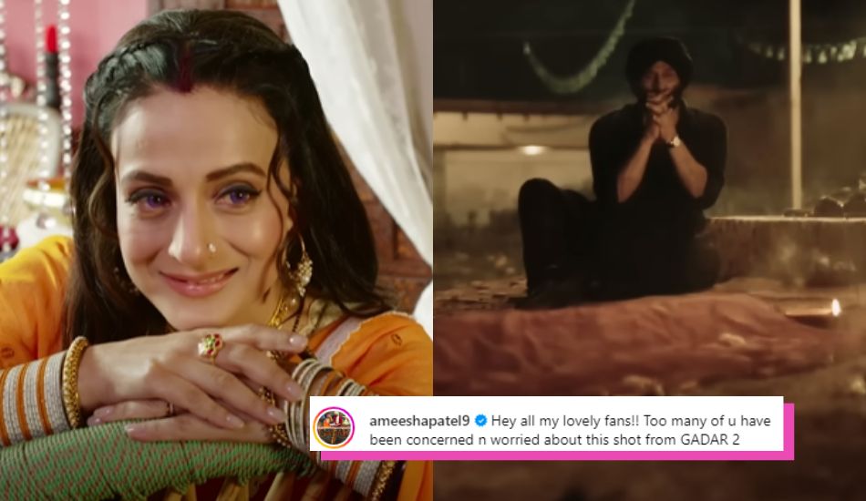 ameesha-patel-gives-gadar-2-spoiler-sunny-deol-tara-singh-sakina-instagram-fans-angry