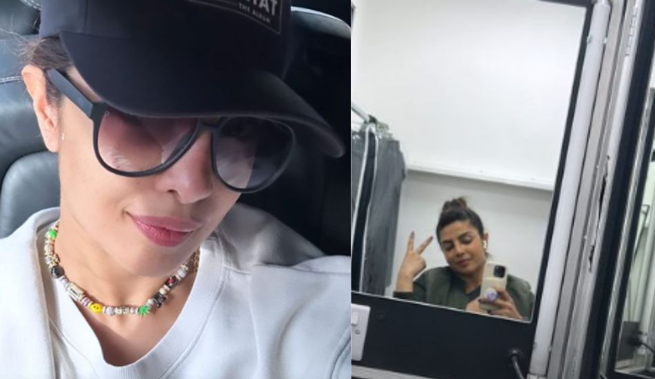 Priyanka Chopra Looks Chic In New Selfies From ‘Heads Of State’ Set. Can We Borrow That Cute Choker?