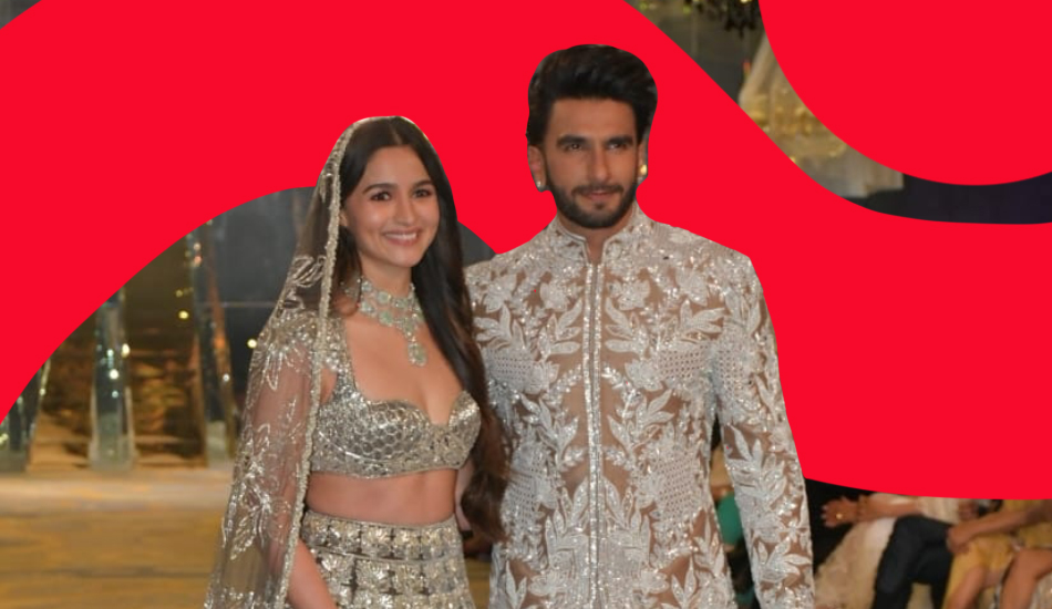 Alia Bhatt And Ranveer Singh In Manish Malhotra’s Wedding Wear Look Straight Out Of A Bollywood Film Alia Bhatt And Ranveer Singh In Manish Malhotra’s Wedding Wear Look Straight Out Of A Bollywood Film