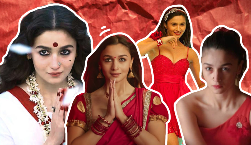 Ever Noticed How Alia Bhatt Chooses Red For Significant Moments In Her Films? She’s Done It In RRKPK Too! Ever Noticed How Alia Bhatt Chooses Red For Significant Moments In Her Films? She’s Done It In RRKPK Too!