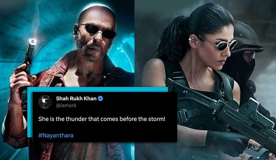 Shah Rukh Khan Shares New Jawan Poster Featuring Lady Superstar Nayanthara. Ready For Her To Kick Ass!
