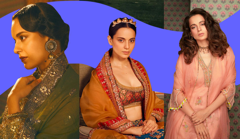 kangana-ranaut-dupatta-designs-chikankari-brocade-pictures