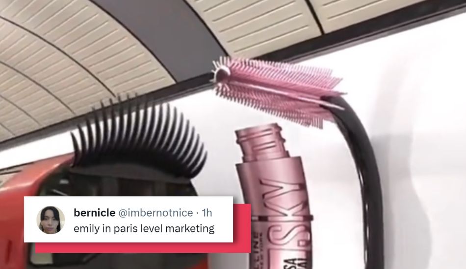 From Subway Lashes To Winking Buses, Twitter Can’t Handle Glamorous Hoardings Of This Mascara! From Subway Lashes To Winking Buses, Twitter Can’t Handle Glamorous Hoardings Of This Mascara!