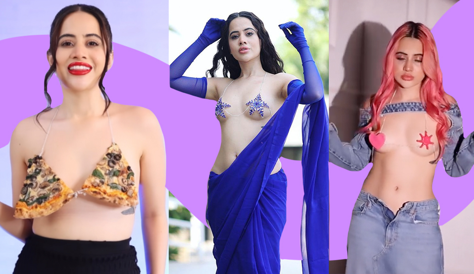 From Pebbles To Pizza, Uorfi Javed’s Innovative Bralette Collection Is Such An Attention Seeker