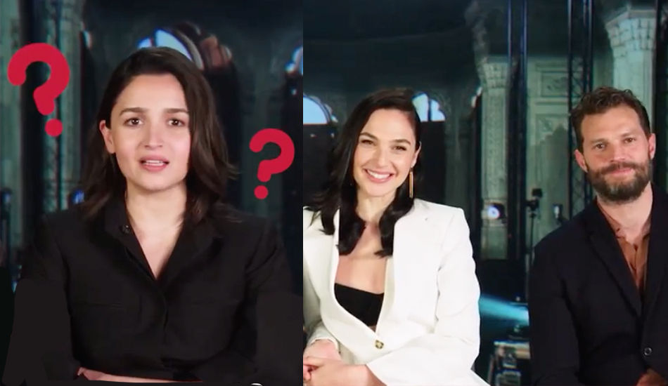 Alia Bhatt Decodes Heart Of Stone With Gal Gadot And Jamie Dornan, Fans Love This Cute Trio! Alia Bhatt Decodes Heart Of Stone With Gal Gadot And Jamie Dornan, Fans Love This Cute Trio!