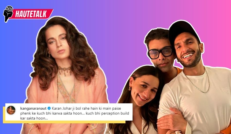 Hautetalk: Can Kangana Ranaut Stop Posting Blind Items About Celebrities? She’s Becoming The Very Thing She Hated!