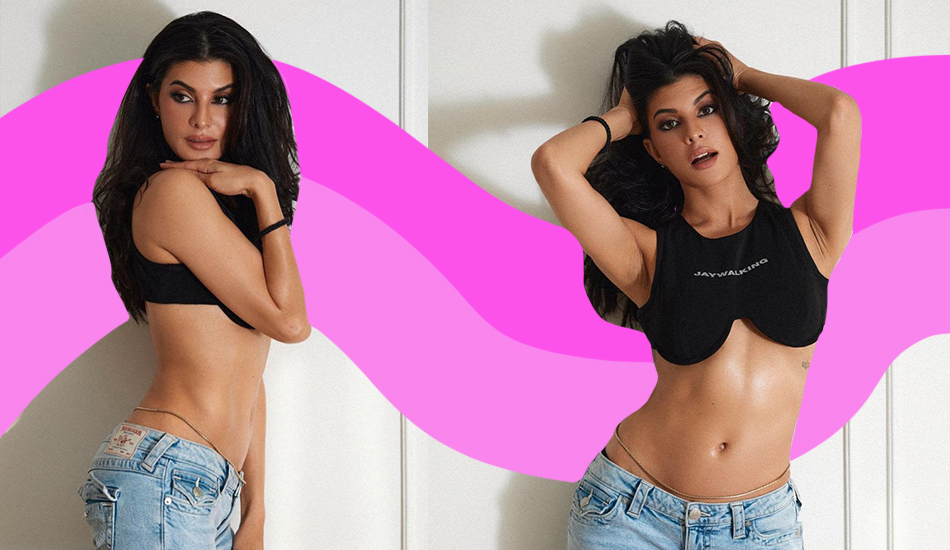 Jacqueliene Fernandez Sets Our Screens On Fire In An Infinity Cut Crop Top