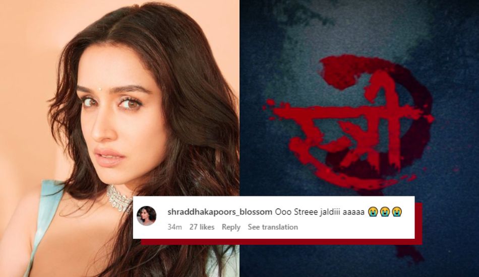 Shraddha Kapoor Drops Spooky Video To Announce Stree 2 Filming, Fans Say “Oo Stree Jaldi Aana” Shraddha Kapoor Drops Spooky Video To Announce Stree 2 Filming, Fans Say “Oo Stree Jaldi Aana”